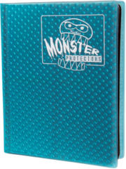 Monster Protectors 4-Pocket Binder - Holo Arctic Blue